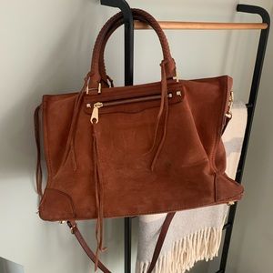 Rebecca Minkoff large Regan satchel inTan Whiskey